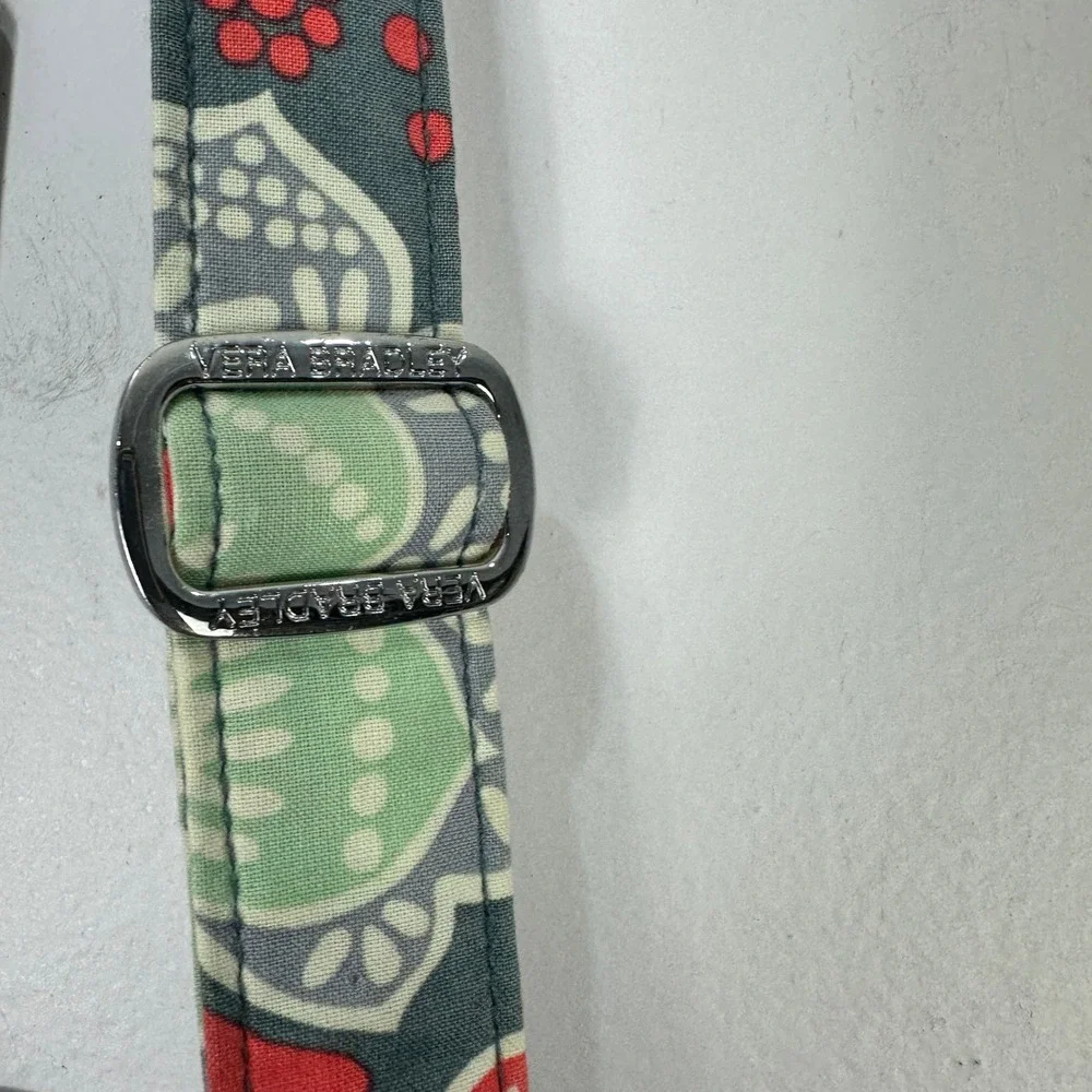 Vera Bradley Floral Crossbody Bag Adjustable Strap Travel Zip‎ Pocket Purse